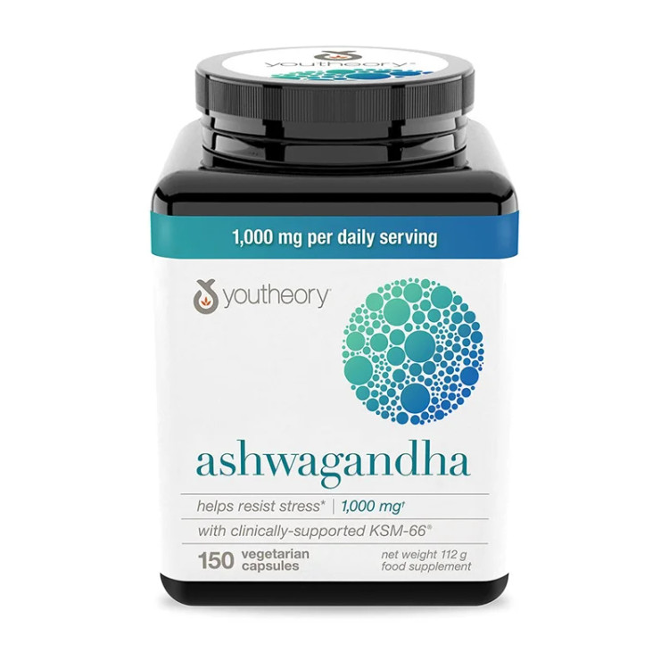 کپسول آشواگاندا یوتئوری Youtheory Ashwagandha