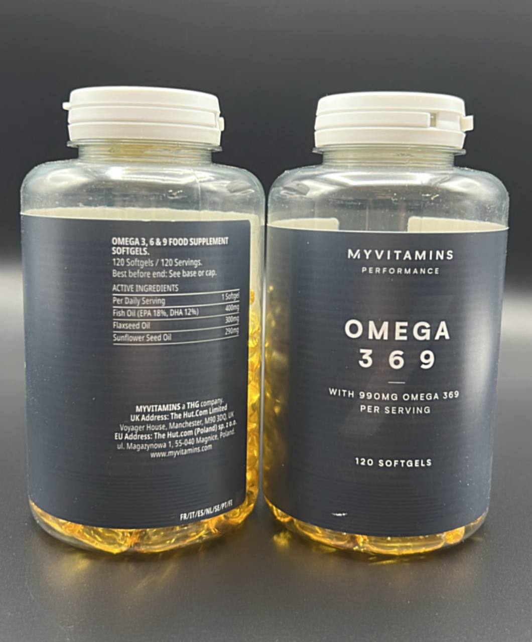 MYVITAMINS OMEGA 3 6 9 SOFTGELS